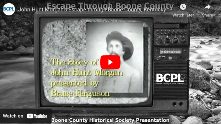 John Hunt Morgan's Escape through Boone County, Kentucky video thumbnail